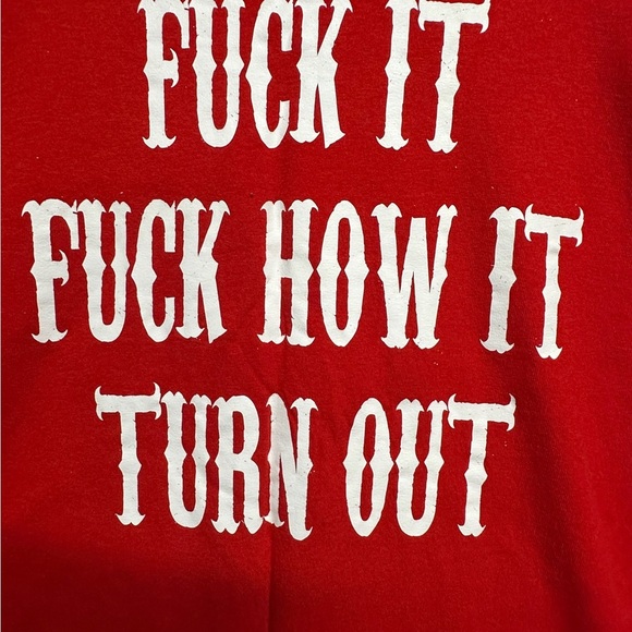 Red D.A.D.D. Dads Against Daughters Dating Graphic Tee - Picture 3 of 5